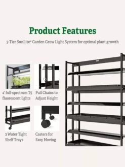 3-Tier Sunlite® Garden 10 3-Tier Sunlite® Garden -Gardenify Store 39 357 4