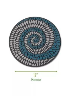 Swirl Stepping Stone 9 Swirl Stepping Stone -Gardenify Store 8598248 2