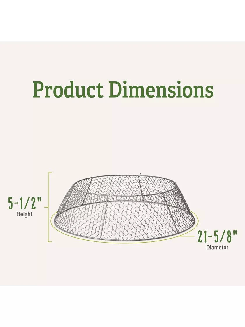 Chicken Wire Cloche Extension 3 Chicken Wire Cloche Extension - Image 3
