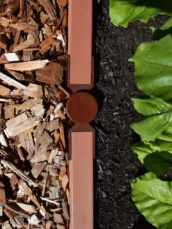 Straight Landscape Edging Kit With 2" Boards -Gardenify Store 8599408 03V tif