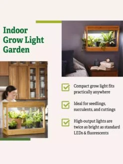 Bamboo Mini LED Grow Light Garden 17 Bamboo Mini LED Grow Light Garden -Gardenify Store 8599624 04