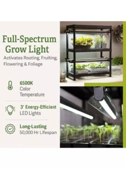 LED Stack-n-Grow Lights - 2-Tier System -Gardenify Store 8608906 2