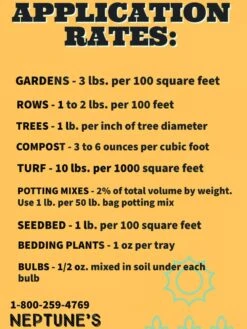 Neptune's Harvest Crab & Lobster Shell Plant Food, 4 Pound 5 Neptune's Harvest Crab & Lobster Shell Plant Food, 4 Pound -Gardenify Store 8610162 04V tif