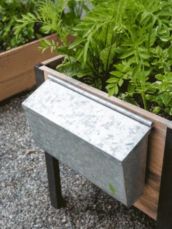 Galvanized Garden Tool Storage Box 9 Galvanized Garden Tool Storage Box -Gardenify Store 8610811 GalvanizedToolStorageBox gif