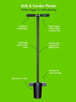 Yard Butler® Long Handled Bulb Planter -Gardenify Store 8613157 03v