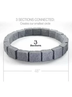 Beuta™ 6-Block Edging Section, 4 Pack 7 Beuta™ 6-Block Edging Section, 4 Pack -Gardenify Store 8614155 04V 3 4